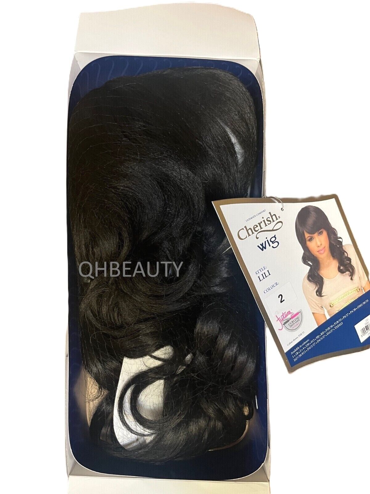 Cherish Synthetic Natural long Curly Hair Wig - LILI
