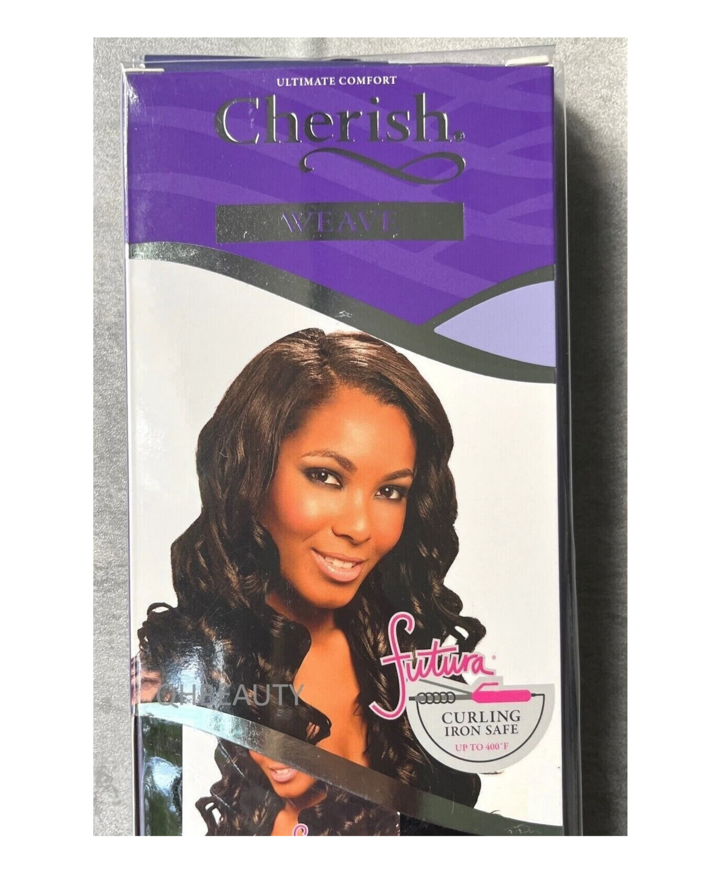 CHERISH SYNTHETIC FUTURA LONG CURLY HAIR EXTENSION WEAVE - MAGNETIC 16 INCH