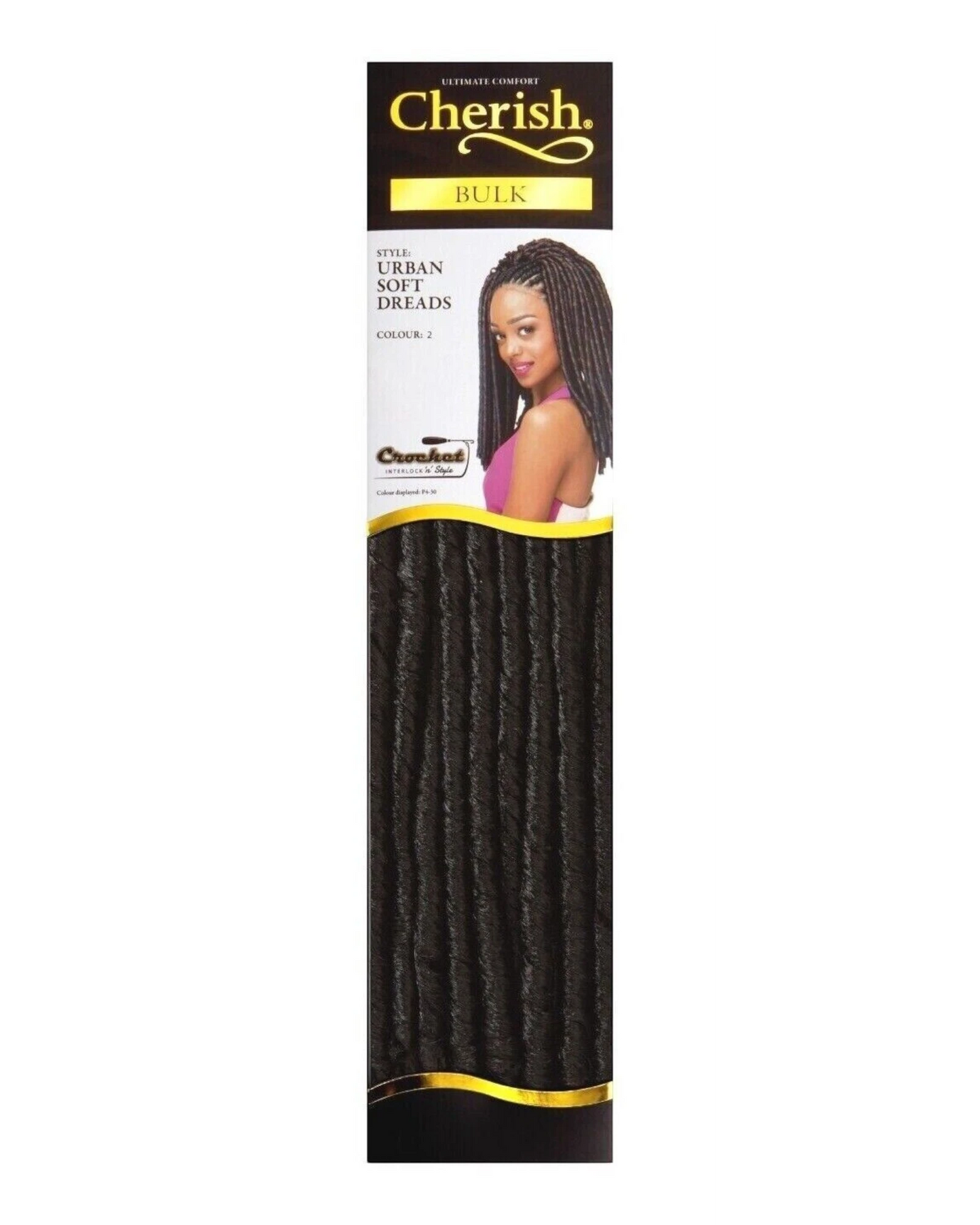 Cherish Synthetic Bulk Crochet Afro Hair Extension braid - URBAN SOFT DREAD