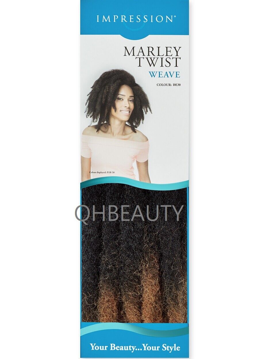 IMPRESSION SYNTHETIC AFRO CUBAN HAIR EXTENSIONS - MARLEY TWIST WEAVE