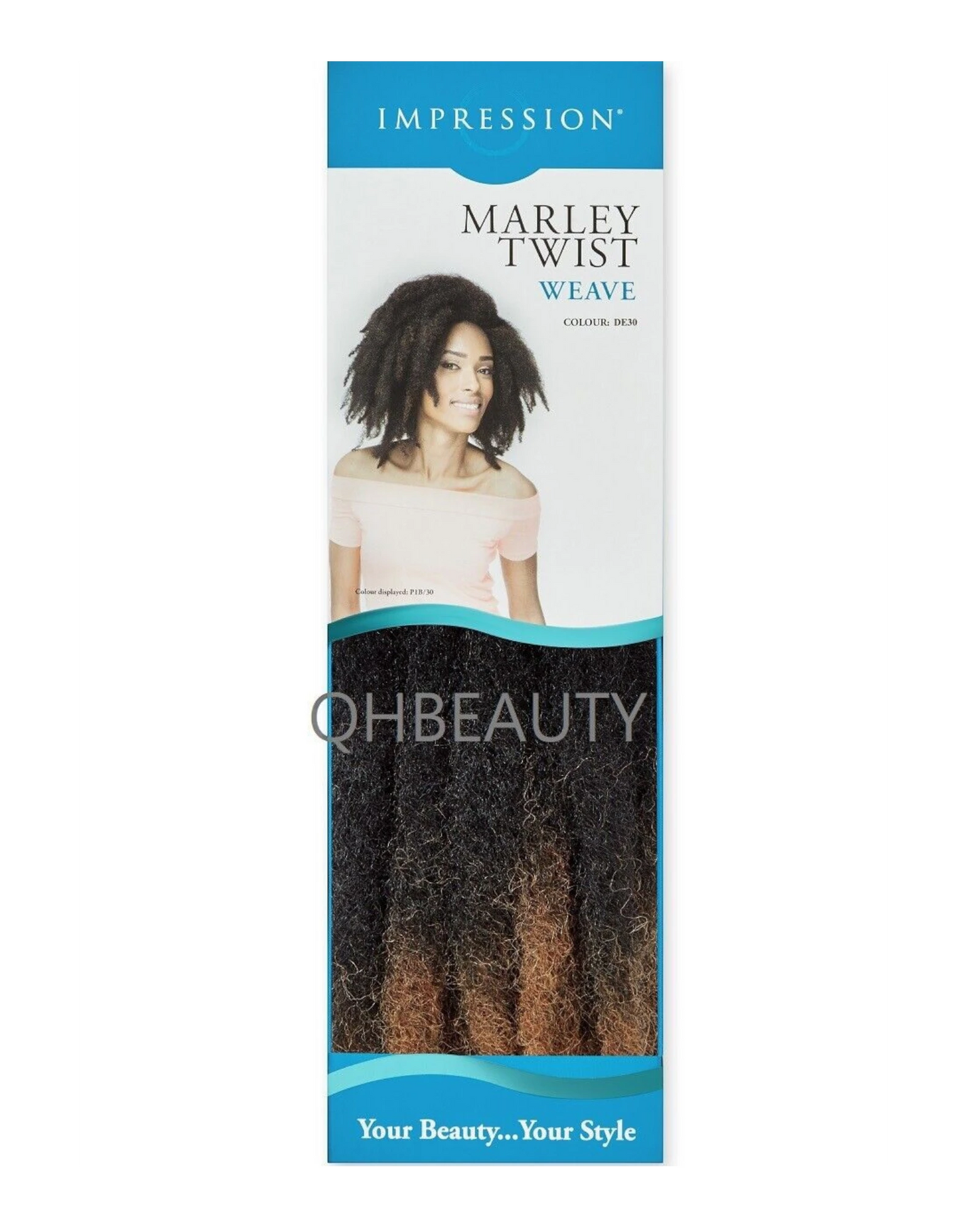 IMPRESSION SYNTHETIC AFRO CUBAN HAIR EXTENSIONS - MARLEY TWIST WEAVE