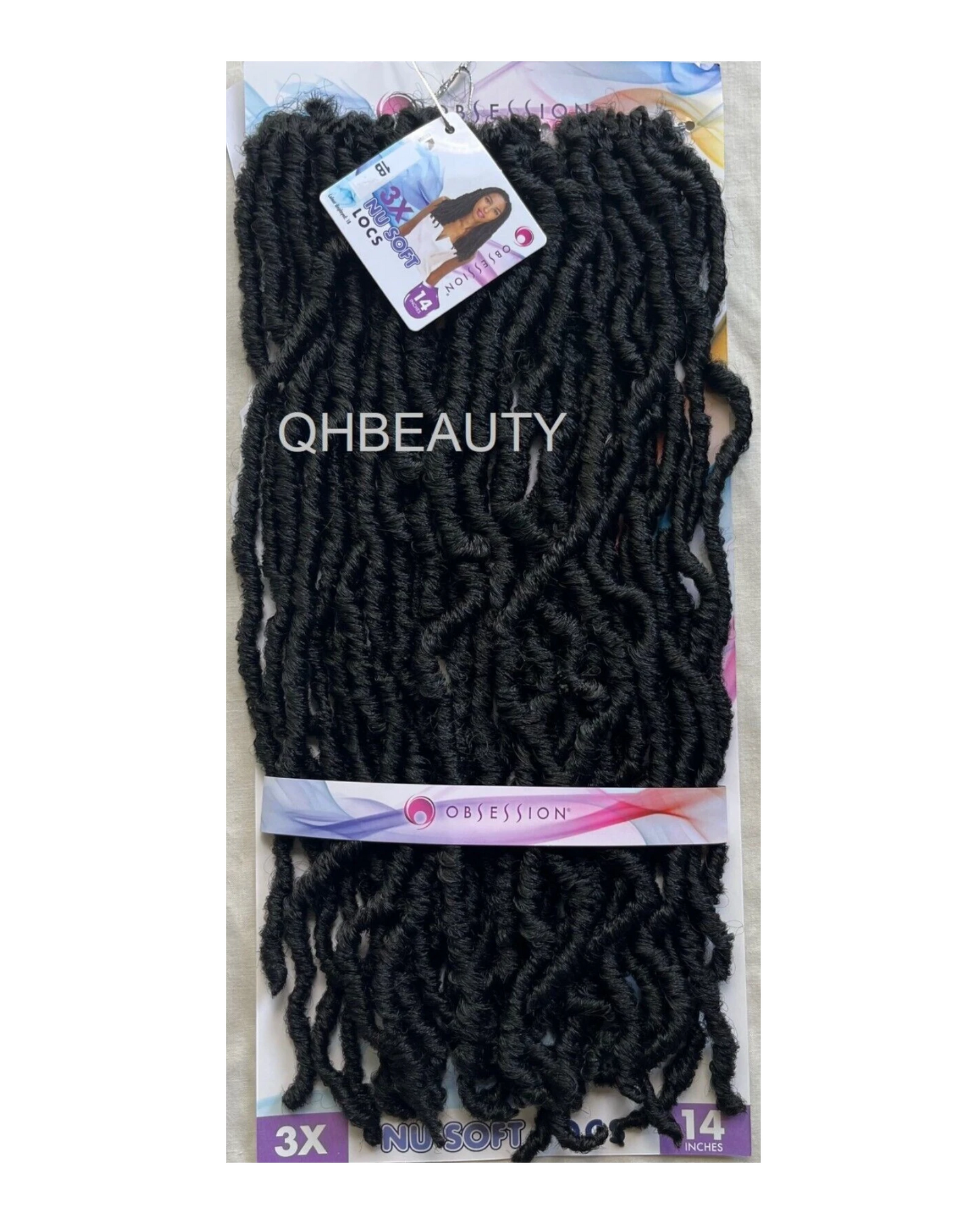Obsession Synthetic Crochet Pre Looped Braid Hair Extension - NU LOCS 14 INCHES
