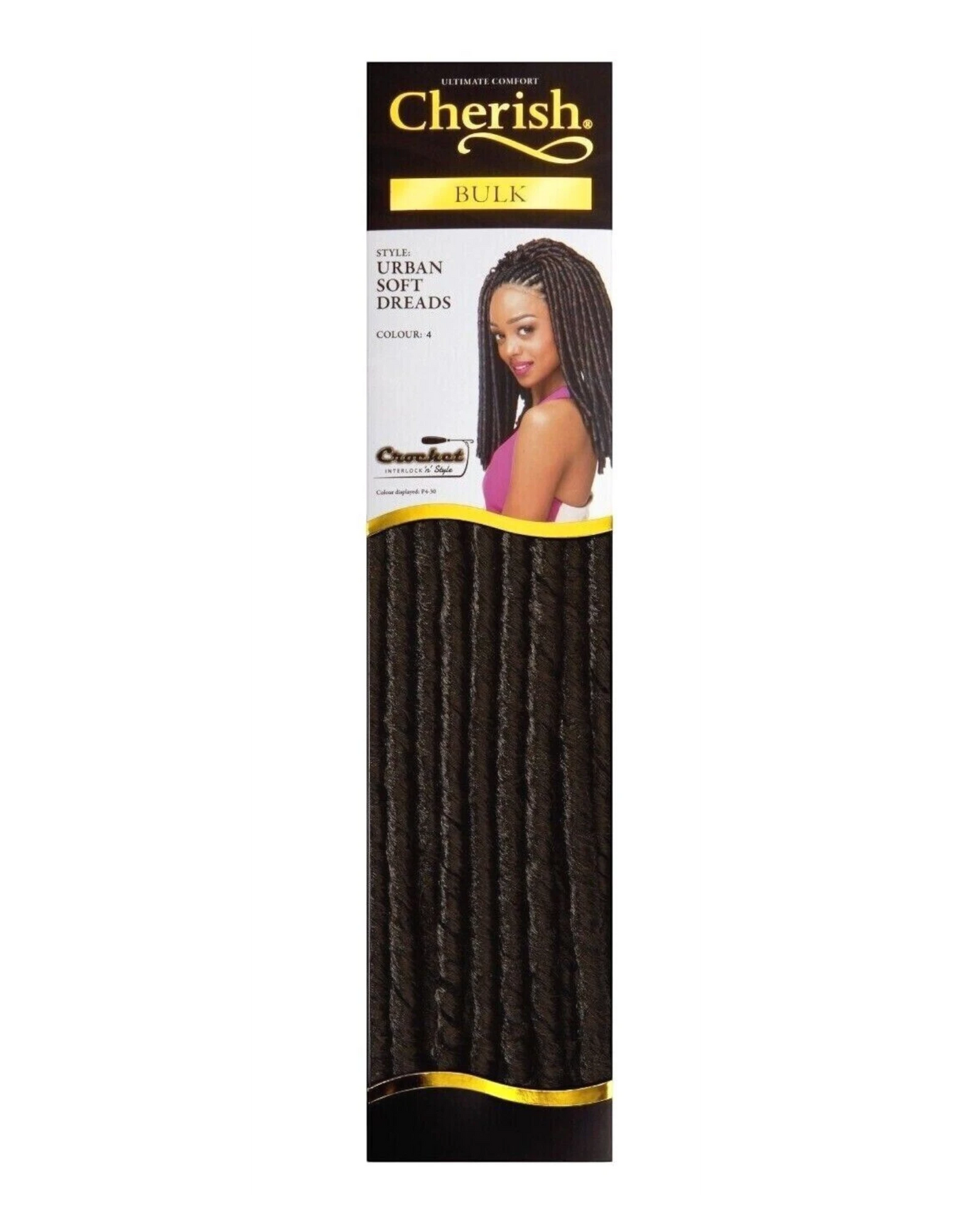 Cherish Synthetic Bulk Crochet Afro Hair Extension braid - URBAN SOFT DREAD