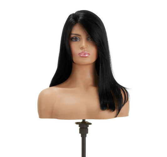 Impression Synthetic Invisible Part Lace Straight Hair Wig - BRIDGETT