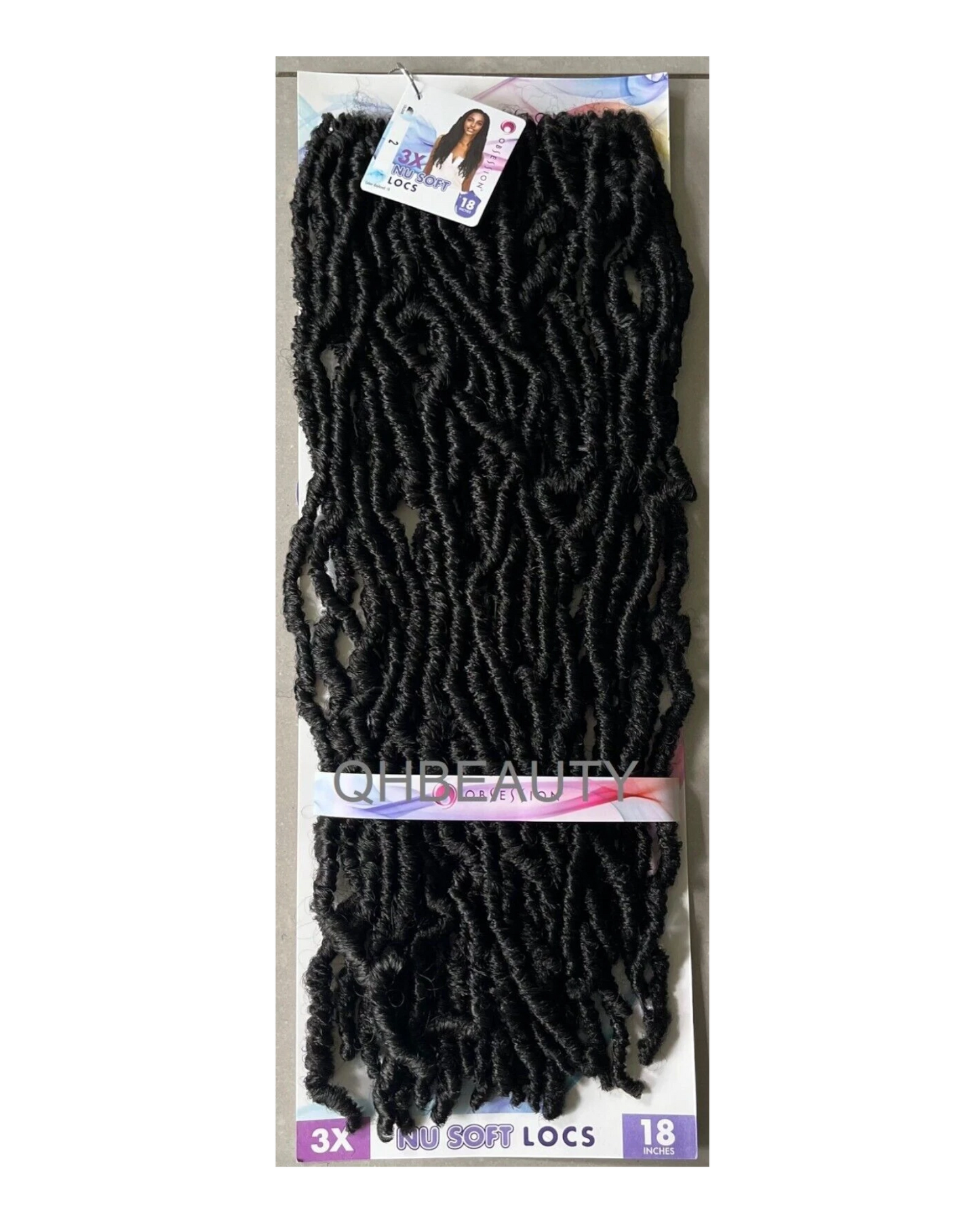 Obsession Synthetic Crochet Pre Looped Braid Hair Extension - NU LOCS 18 INCH