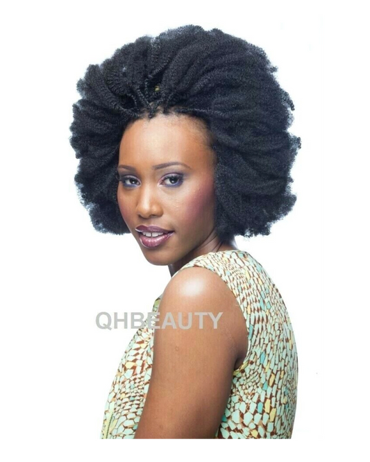 CHERISH SYNTHETIC BULK BRAIDING CROCHET NEW HAIR EXTENSIONS - AFRO KINKY 24 INCH