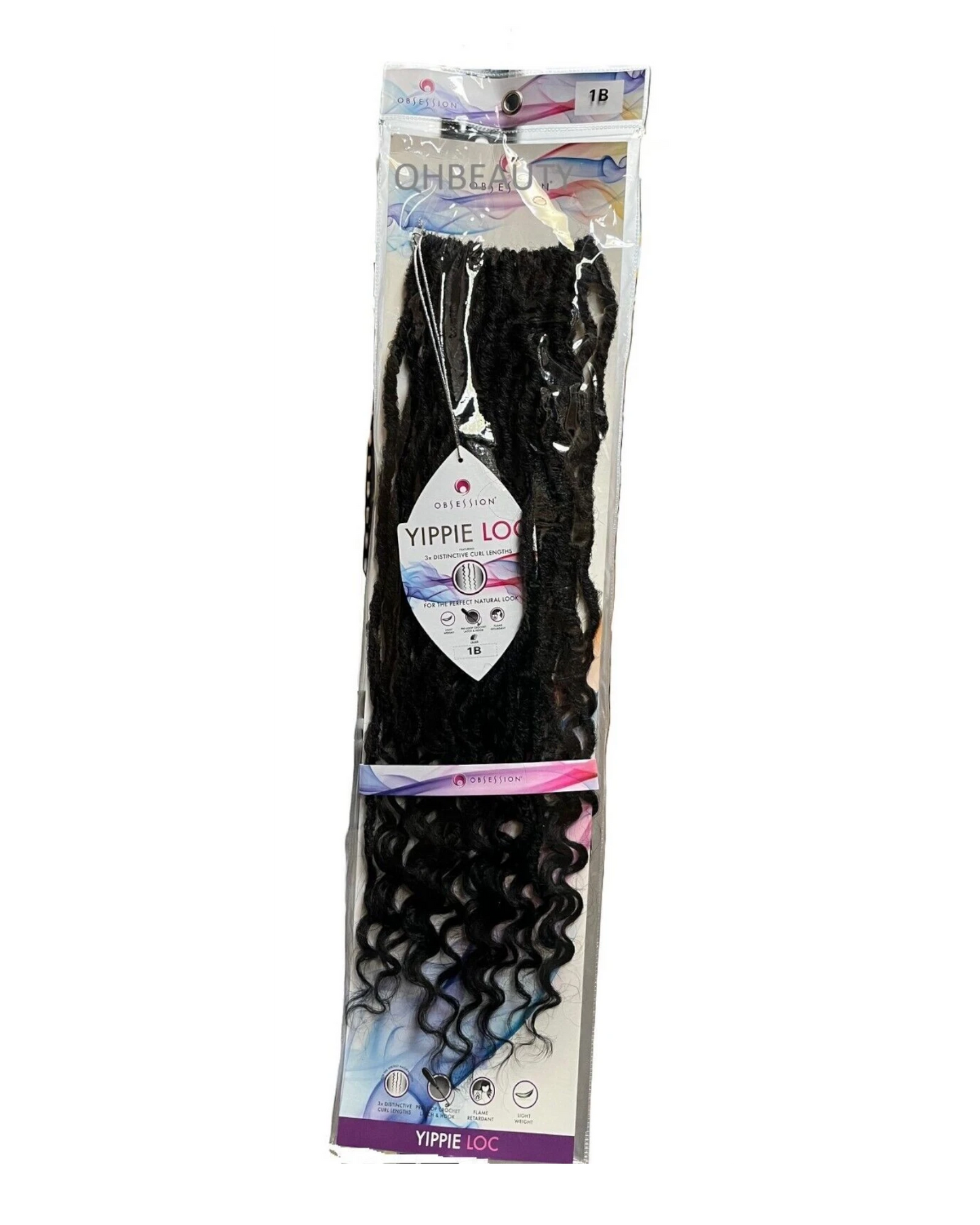 Obsession Synthetic Crochet Long Curly Braid Hair Extension - Yippie Loc