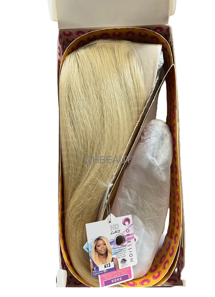 Obsession Synthetic Freedom Parting Plus HD Lace Straight Hair Wig - KEKE