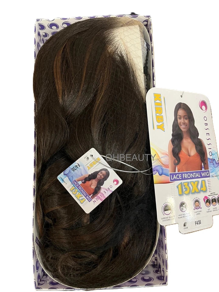 Obsession Synthetic Swiss HD 13x4 Lace Front Free Part Long Hair Wig - KIRBY