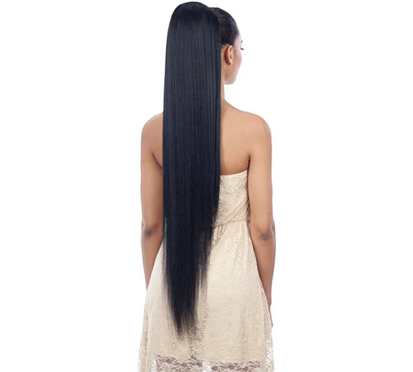 FREETRESS EQUAL SYNTHETIC DRAWSTRING HAIR PONYTAIL - LONG YAKY STRAIGHT 38 INCH