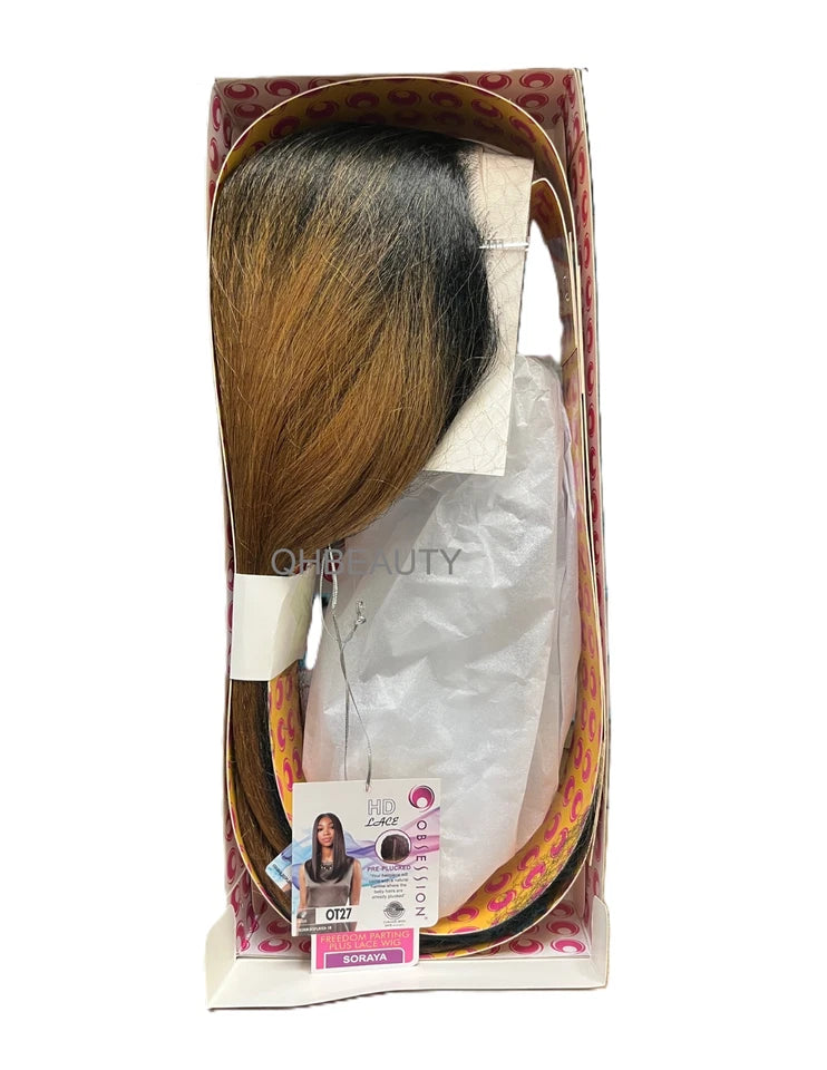 Obsession Synthetic Freedom Parting Plus HD Lace Straight Hair Wig - SORAYA