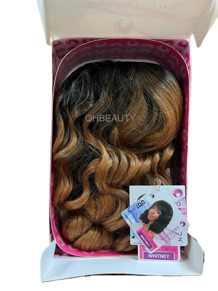 Obsession Synthetic Lavish 100 % Hand Tied Hair Wig - WHITNEY
