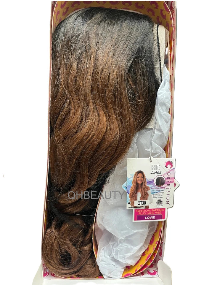 Obsession Synthetic Freedom Parting Plus HD Lace Body Wave Hair Wig - LOVIE