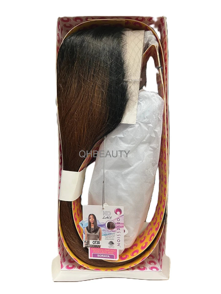 Obsession Synthetic Freedom Parting Plus HD Lace Straight Hair Wig - SORAYA