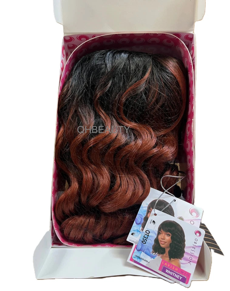 Obsession Synthetic Lavish 100 % Hand Tied Hair Wig - WHITNEY