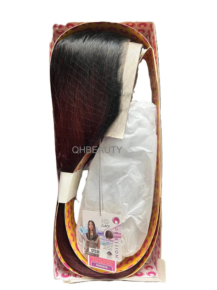 Obsession Synthetic Freedom Parting Plus HD Lace Straight Hair Wig - SORAYA