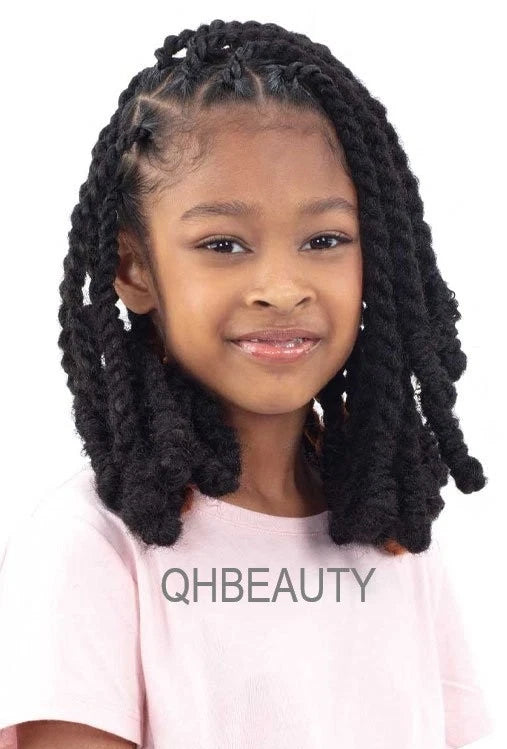 Cherish Synthetic Junior Kids Braid Afro Hair Extension – 3X Marley Twist 12"
