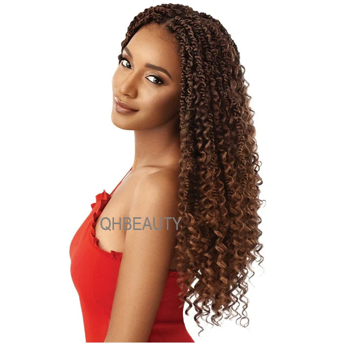 Cherish Synthetic Curly pre Loop Crochet Hair Extension - SANIYA BOHO BRAID 20''