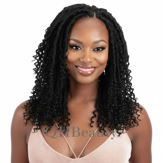 Cherish Synthetic Curly Pre-Loop Crochet Hair Extension – Boho Braid 12"