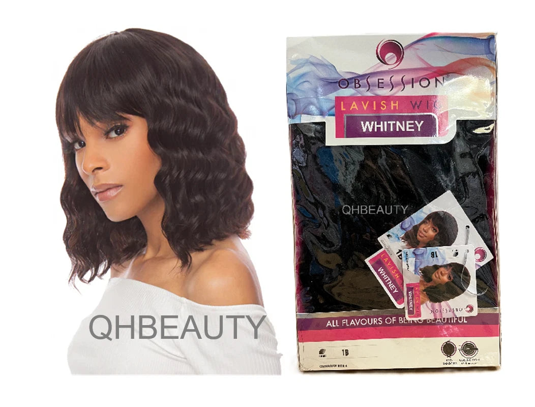 Obsession Synthetic Lavish 100 % Hand Tied Hair Wig - WHITNEY