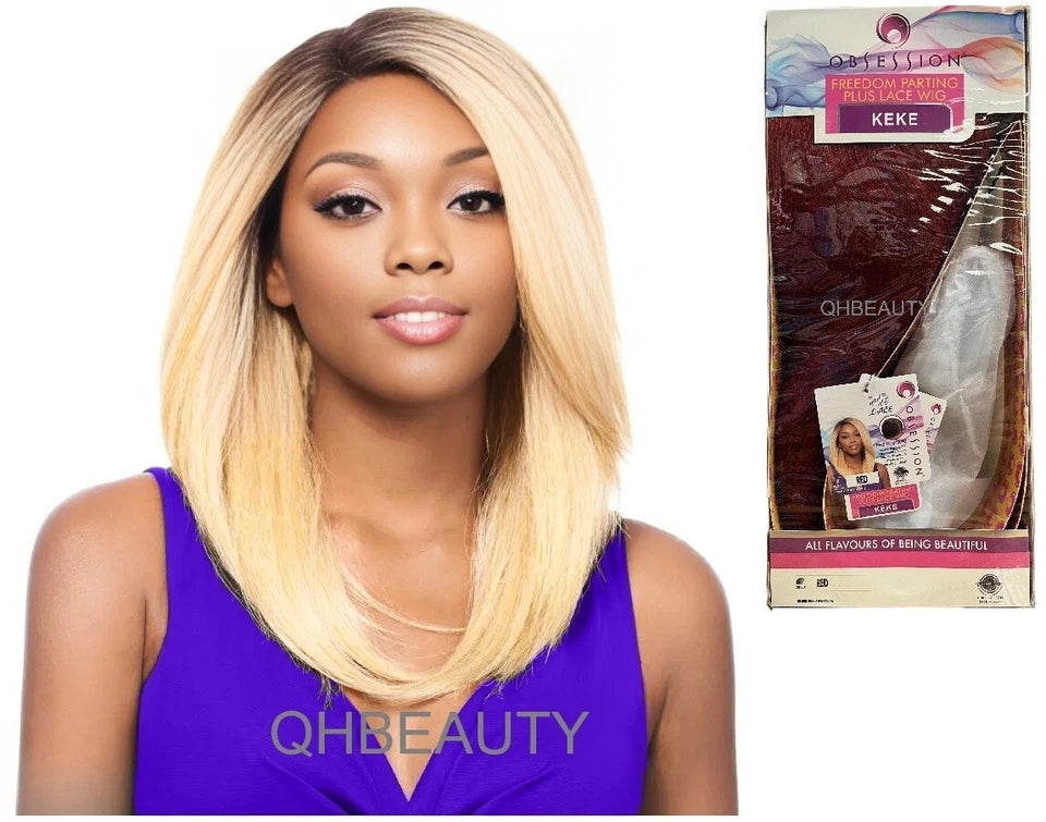 Obsession Synthetic Freedom Parting Plus HD Lace Straight Hair Wig - KEKE