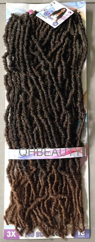Obsession Synthetic Crochet Pre Looped Braid Hair Extension - NU LOCS 18 INCH