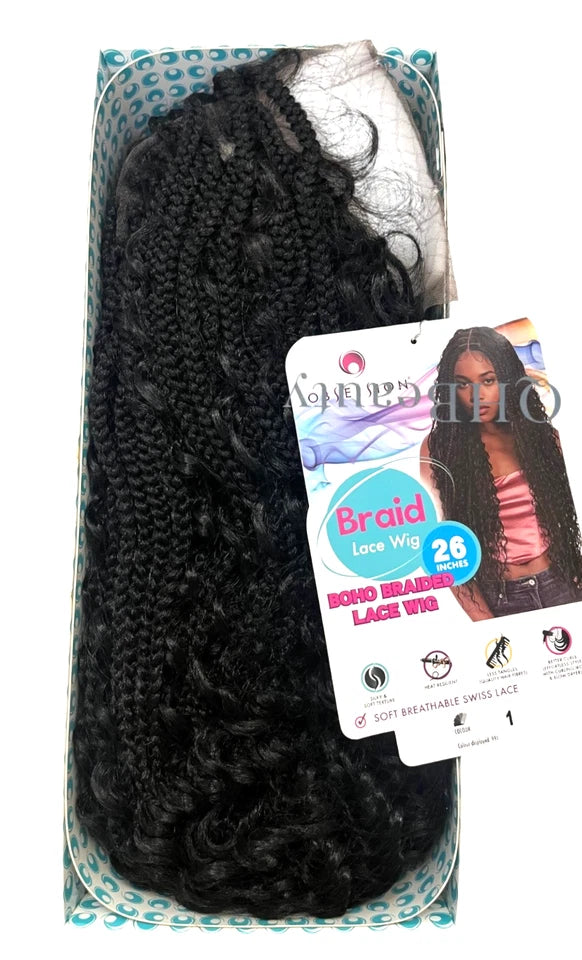 Obsession Hand Made Braid Swiss Lace Wig - Boho Braided Lace Wig 26