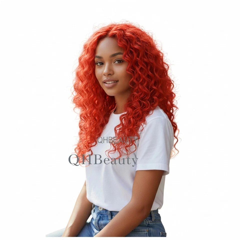 Cherish Synthetic Bulk Crochet Curly Hair Extension Braids – Deep Twist 18"