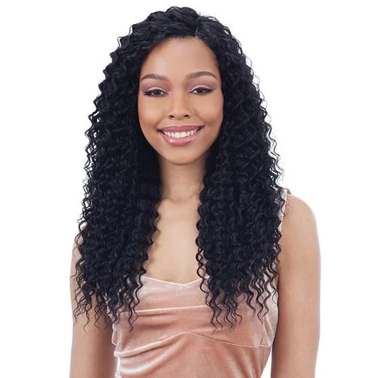 Cherish Synthetic Bulk Crochet Curly Hair Extension Braids – Deep Twist 18"