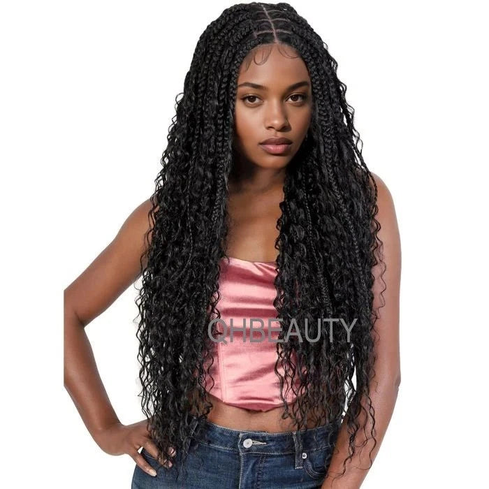 Obsession Hand Made Braid Swiss Lace Wig - Boho Braided Lace Wig 26