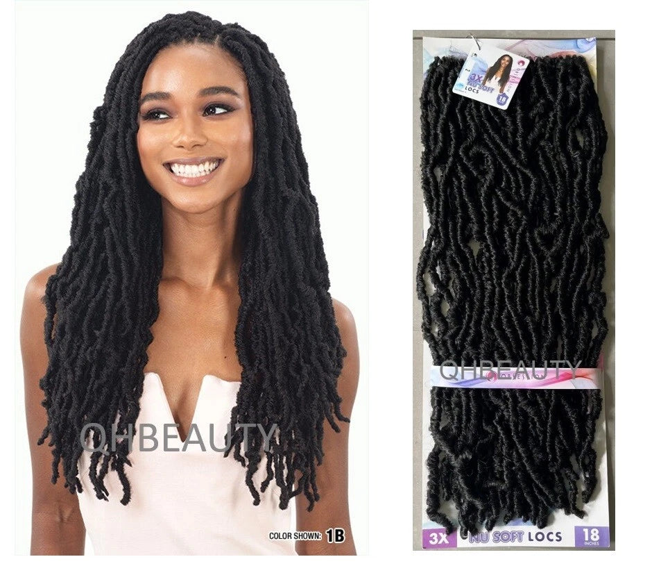 Obsession Synthetic Crochet Pre Looped Braid Hair Extension - NU LOCS 18 INCH