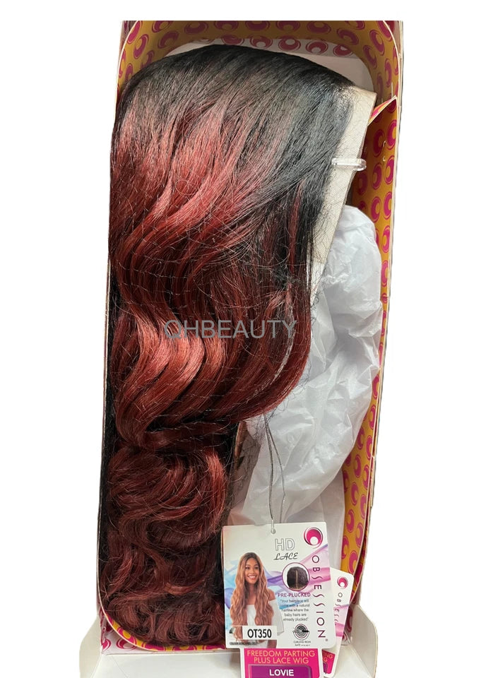 Obsession Synthetic Freedom Parting Plus HD Lace Body Wave Hair Wig - LOVIE