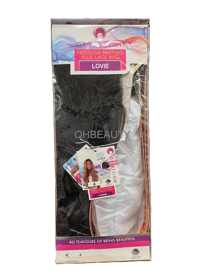 Obsession Synthetic Freedom Parting Plus HD Lace Body Wave Hair Wig - LOVIE