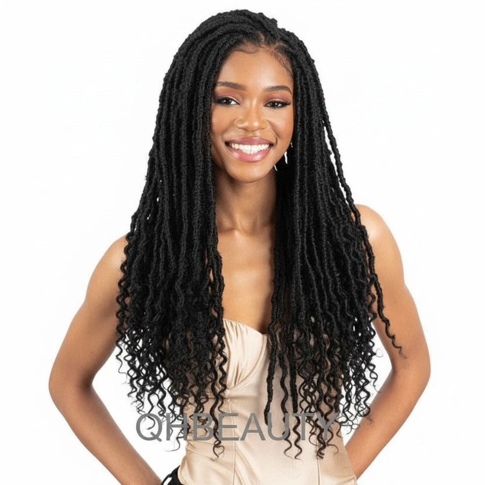 Cherish Synthetic Curly pre Loop Crochet Hair Extension - BOHO BRAID 22 INCH