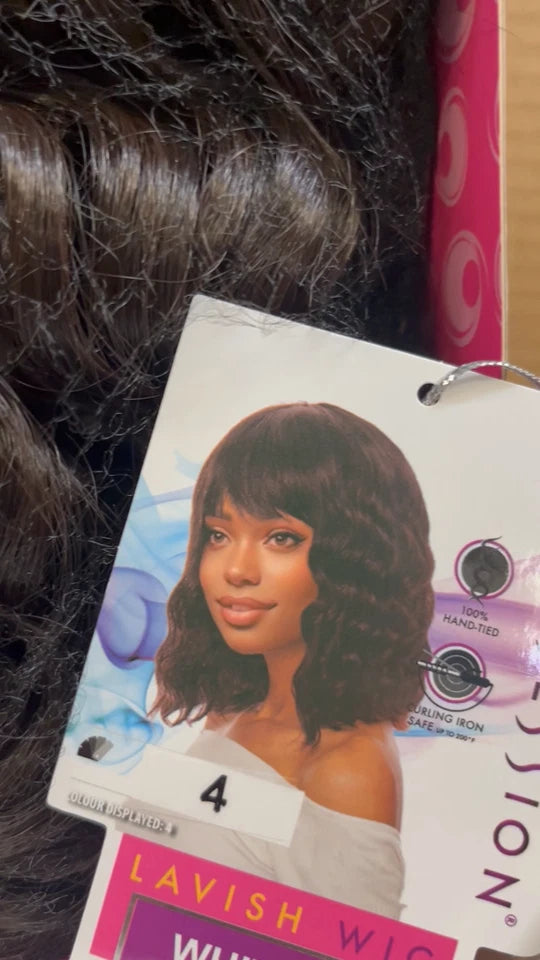 Obsession Synthetic Lavish 100 % Hand Tied Hair Wig - WHITNEY