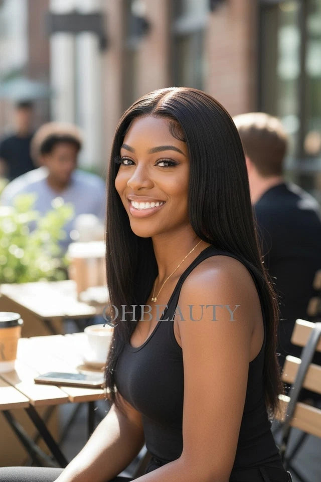 Obsession Synthetic Freedom Parting Plus HD Lace Straight Hair Wig - KEKE