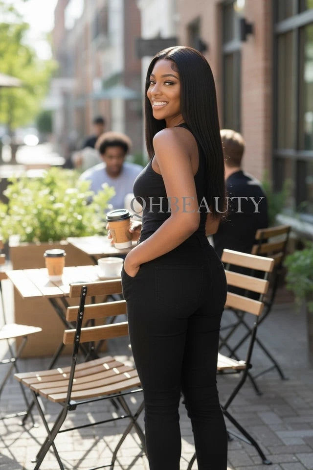Obsession Synthetic Freedom Parting Plus HD Lace Straight Hair Wig - KEKE