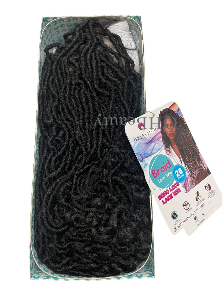 Obsession Hand Made Braid Lace Wig - BOHO LOCS LACE WIG 26